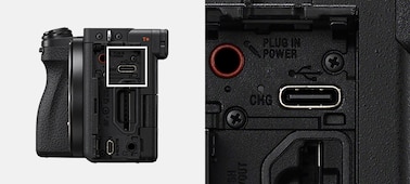 Images of the USB port