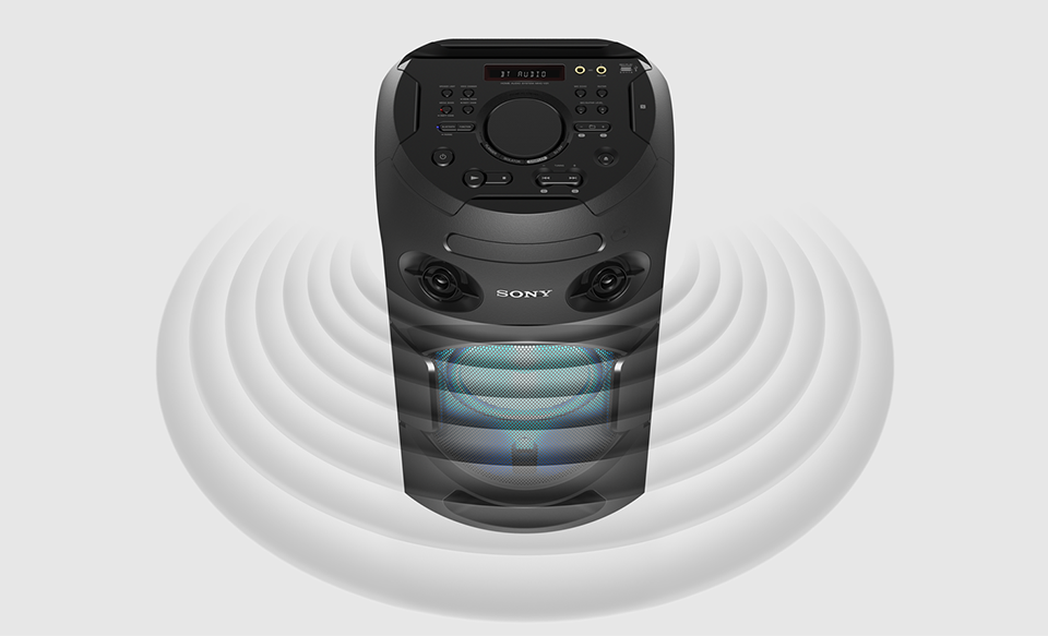 Sony party hot sale speaker mhc v21d