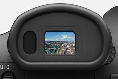 High-resolution OLED viewfinder