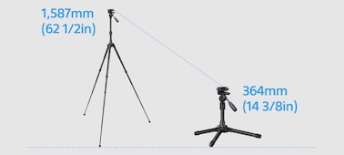 Picture of Compact folding Tripod