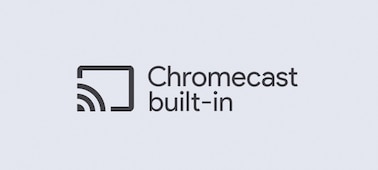 شعار Chromecast built-in